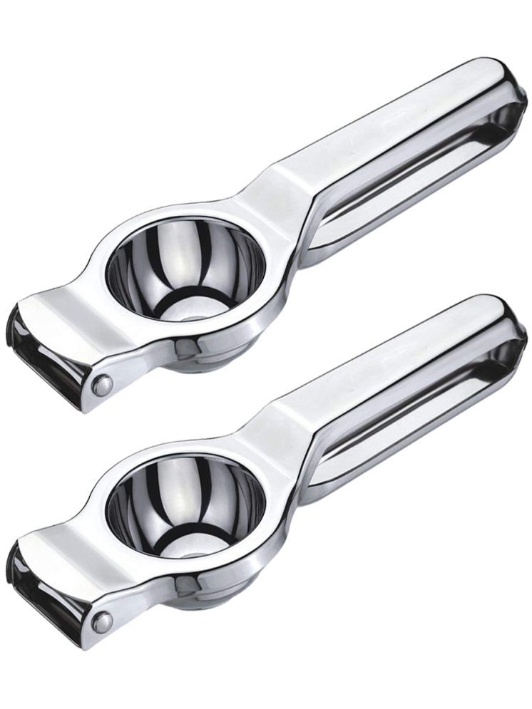     			OC9 Silver Stainless Steel Lemon Squeezer (Pack of 2) ( Set of 2 )