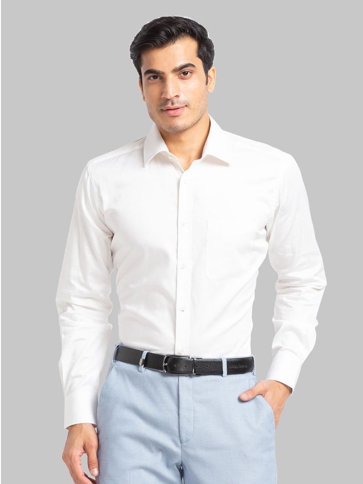     			Park Avenue Cotton Regular Fit Full Sleeves Men's Formal Shirt - White ( Pack of 1 )