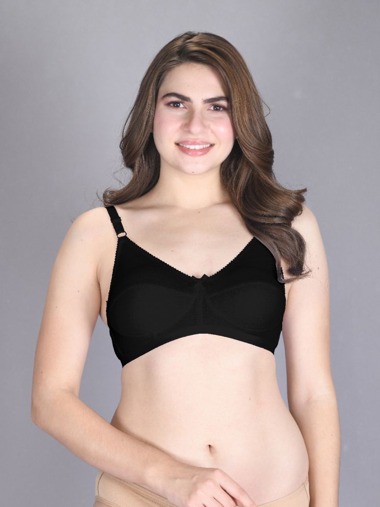     			lux venus Cotton Non Padded Women's Everyday Bra ( Black ) VEN_BRA162_BLK_1PC