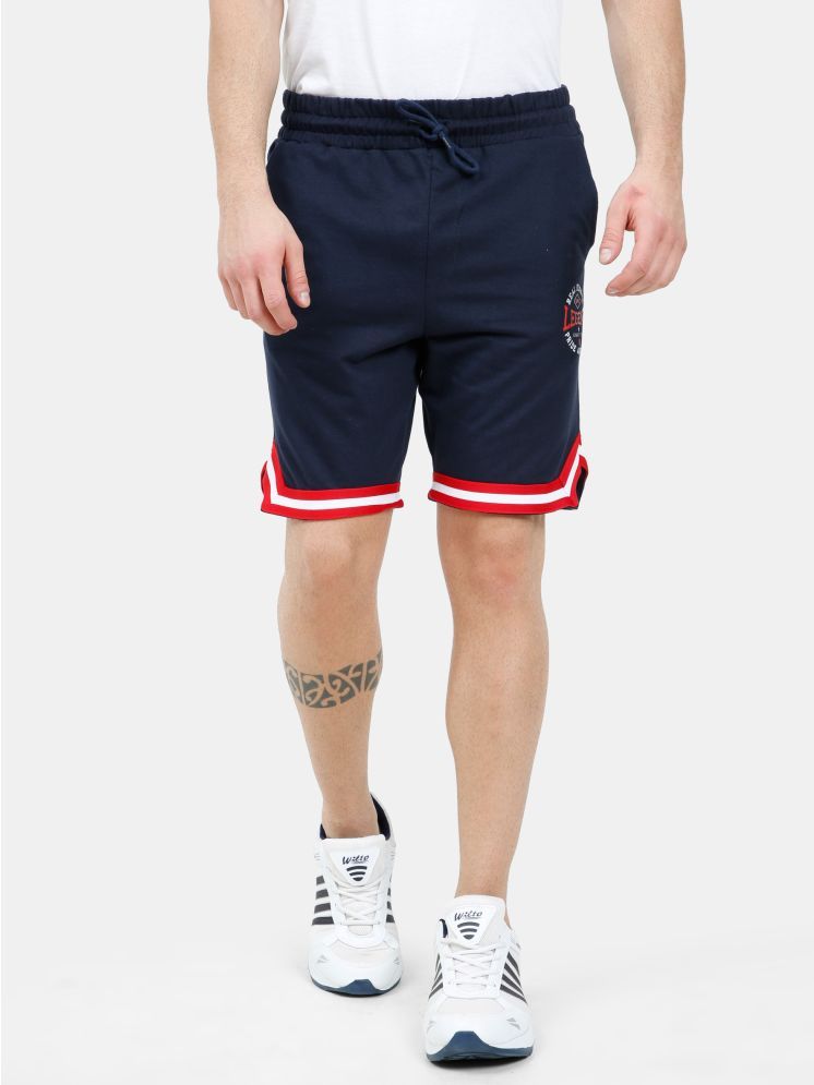     			Ardeur Navy Cotton Blend Men's Shorts ( Pack of 1 )