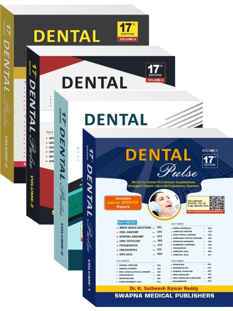     			Dental Pulse 17th/2024 (4 vols) Perfect Paperback – 2 January 2024