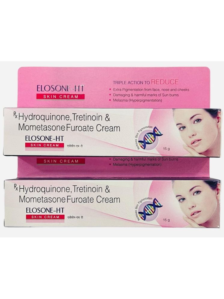     			Elosone Ht Face Cream, 15 Gm each ( Pack Of 2)