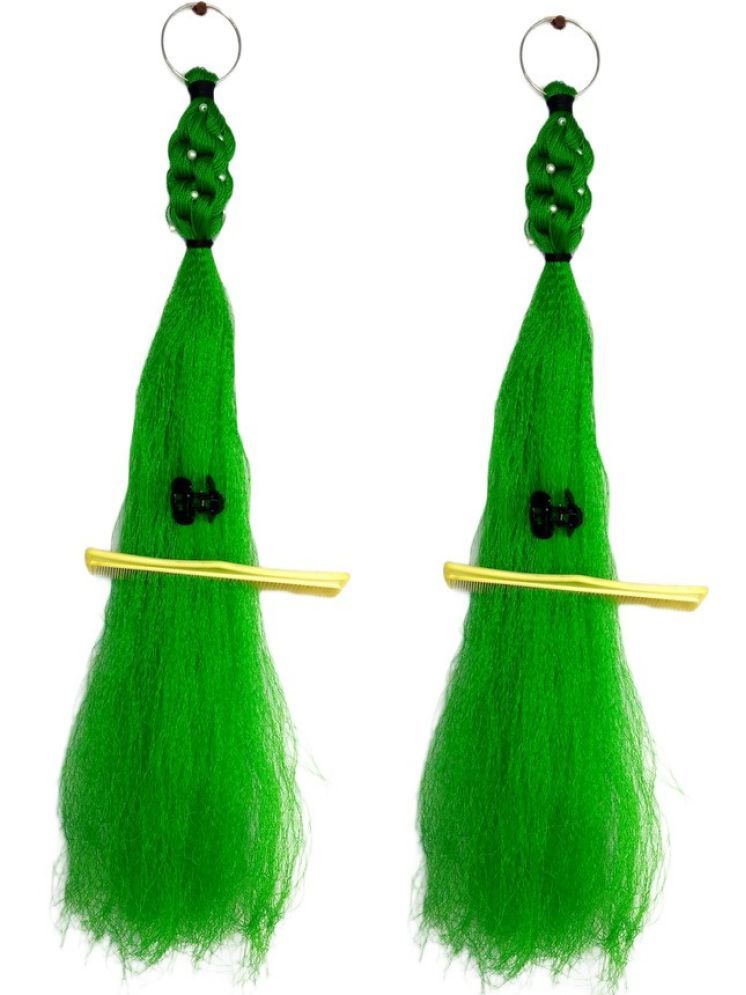     			Lootnixx Green Hair Accessory Set ( Pack of 2 )