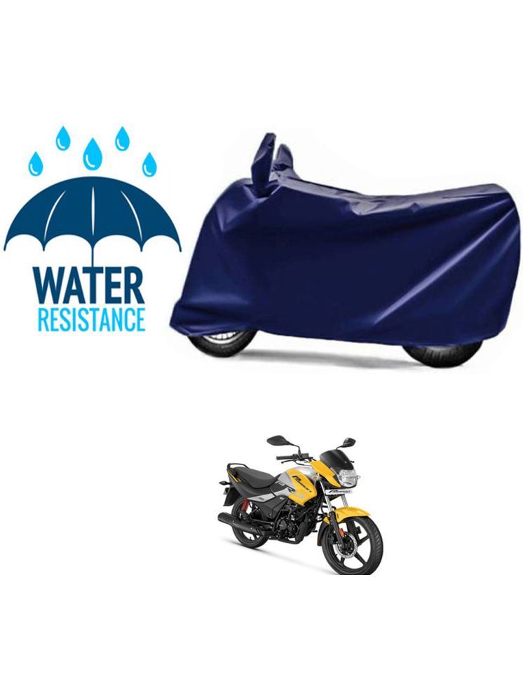     			RONISH Bike Body Cover for Hero Passion Pro New ( Pack of 1 ) , Blue