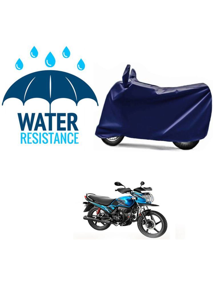     			RONISH Bike Body Cover for Hero Passion Plus ( Pack of 1 ) , Blue