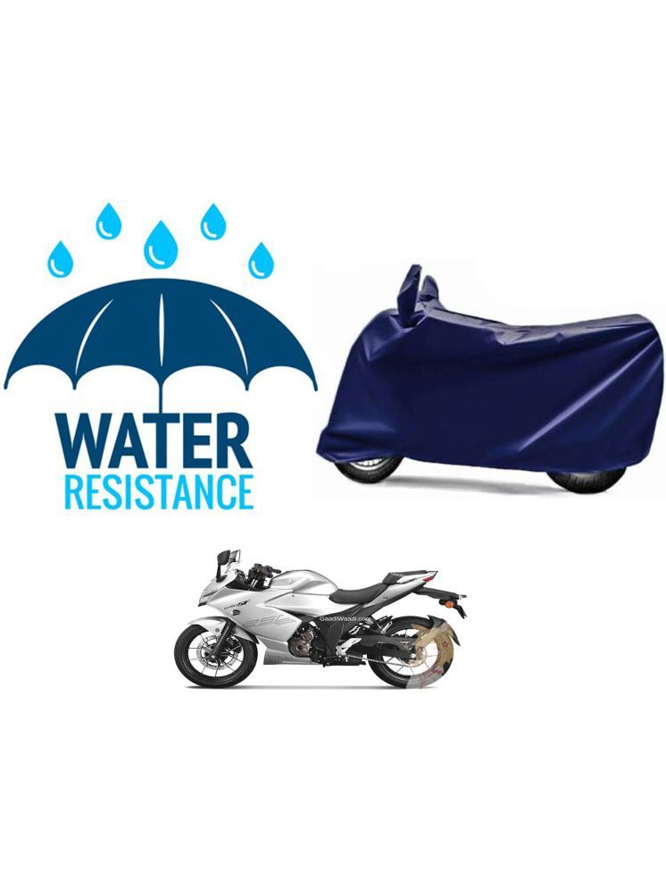     			RONISH Bike Body Cover for Suzuki Gixxer SF Fi ( Pack of 1 ) , Blue