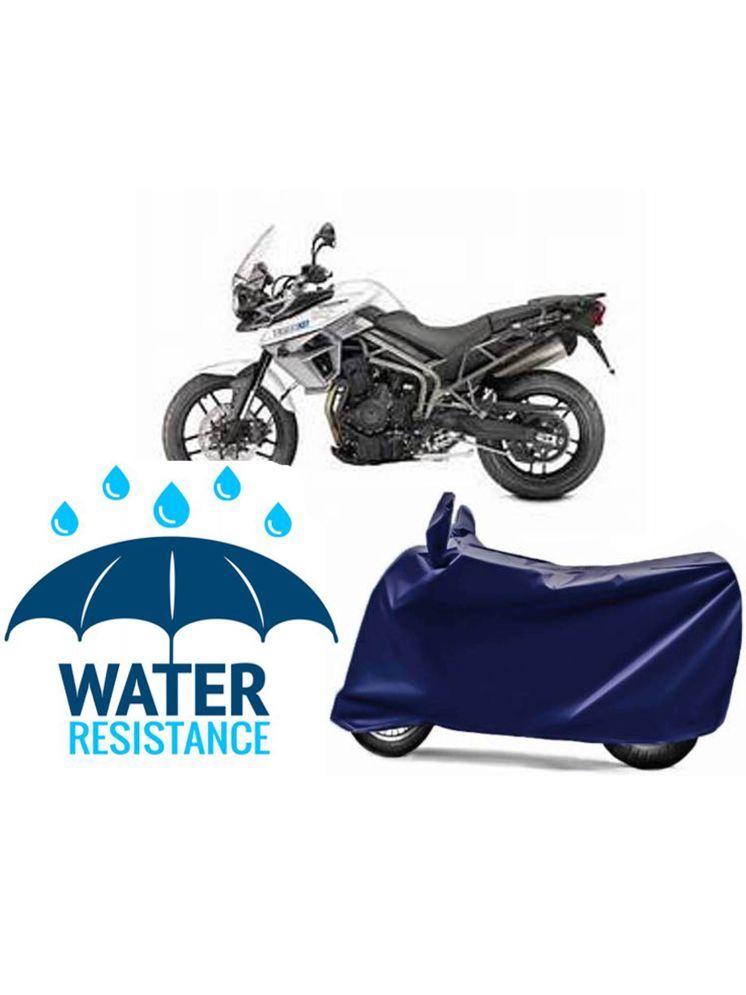     			RONISH Bike Body Cover for Triumph Tiger 800 XR ( Pack of 1 ) , Blue