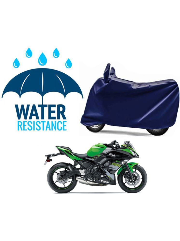     			RONISH Bike Body Cover for Kawasaki Ninja 650 ( Pack of 1 ) , Blue