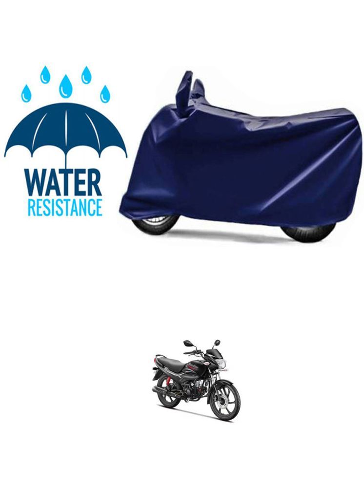     			RONISH Bike Body Cover for Hero Passion Pro New ( Pack of 1 ) , Blue