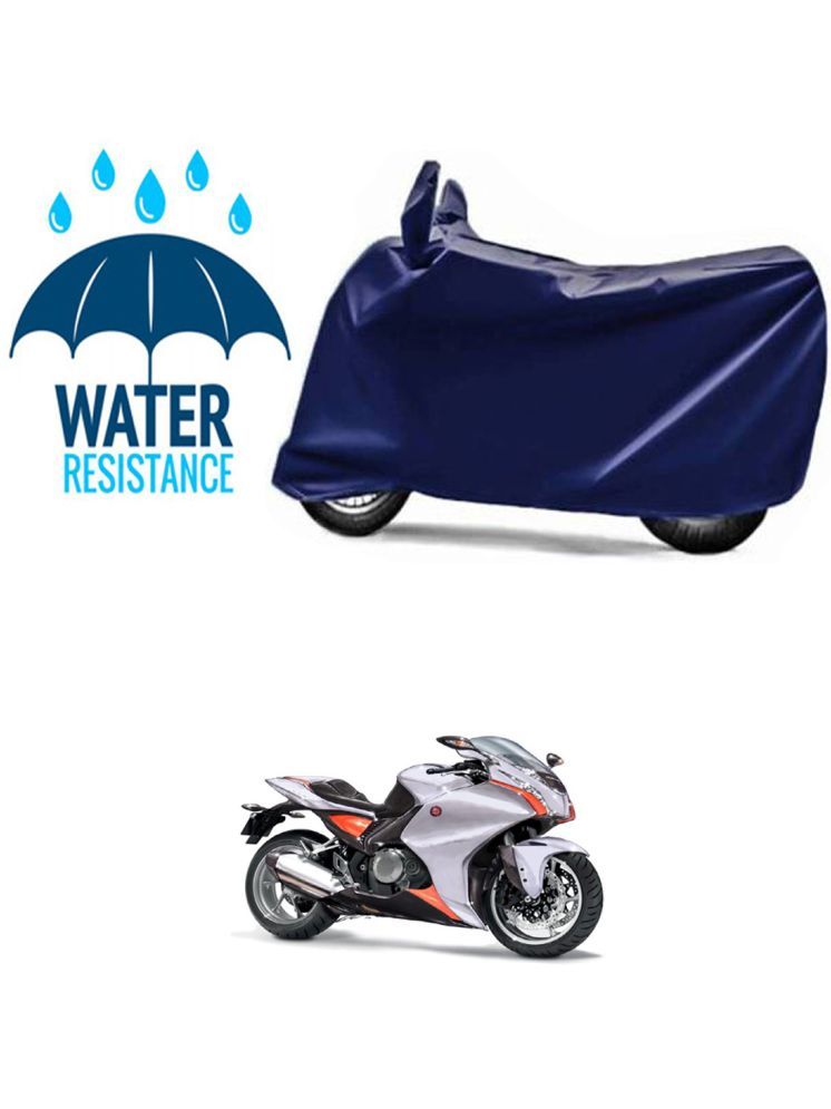     			RONISH Bike Body Cover for Honda VFR 1200F ( Pack of 1 ) , Blue