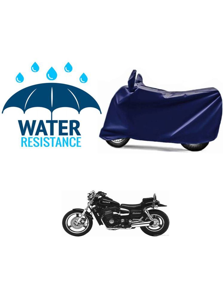     			RONISH Bike Body Cover for Kawasaki Eliminator ( Pack of 1 ) , Blue