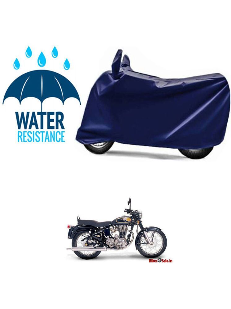     			RONISH Bike Body Cover for Royal Enfield Machismo 350 ( Pack of 1 ) , Blue