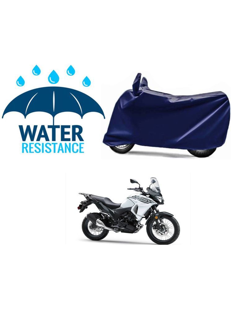     			RONISH Bike Body Cover for Kawasaki Versys 650 ( Pack of 1 ) , Blue