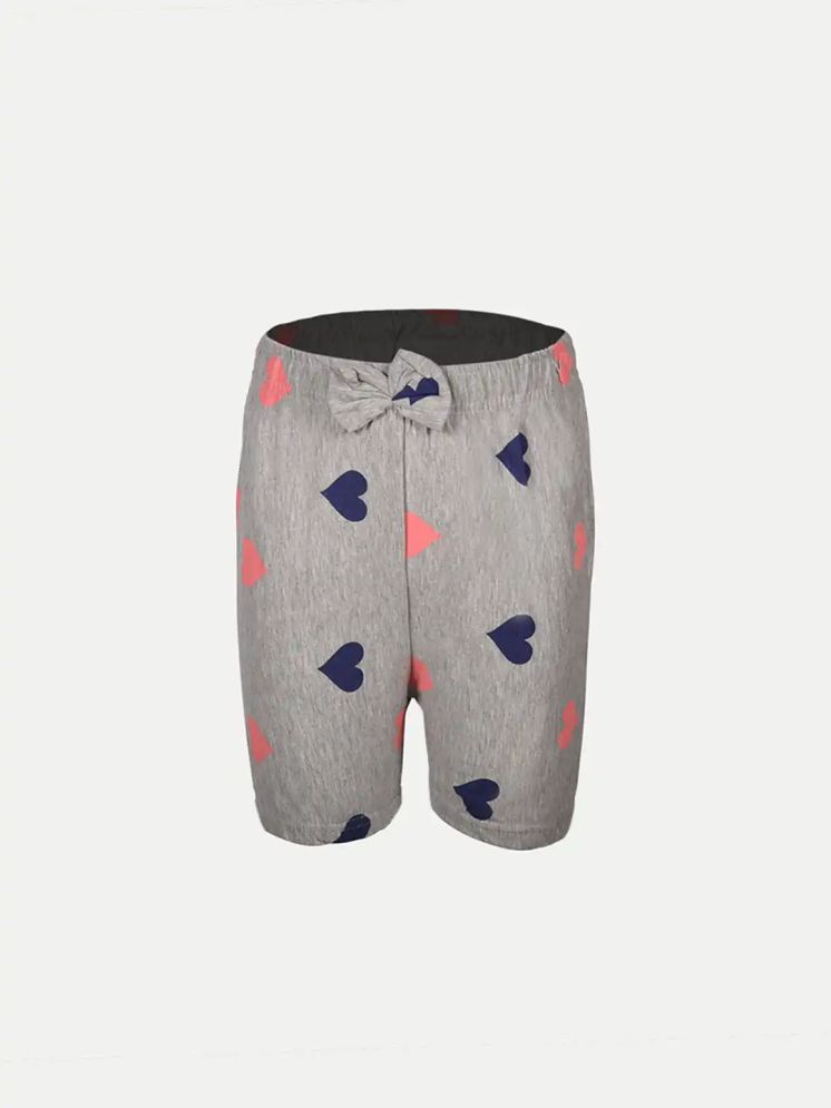     			Radprix - Grey Cotton Girls Shorts ( Pack of 1 )