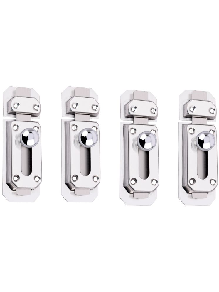     			Sun Shield Steel Baby Latch 3 Inch SS Finish Set of 4 Pcs