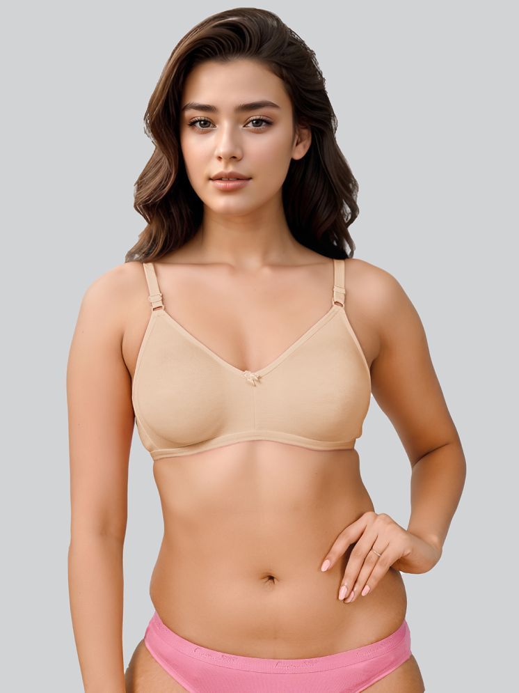     			lux venus Beige Cotton Non Padded Women's Everyday Bra ( Pack of 1 )