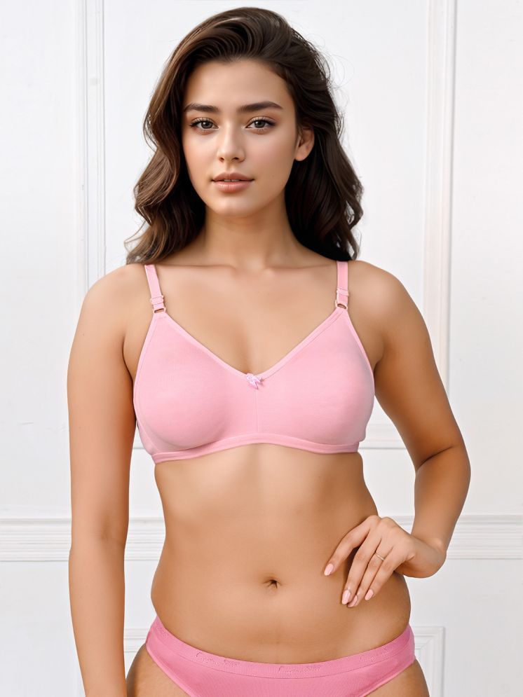     			lux venus Rose Gold Cotton Non Padded Women's Everyday Bra ( Pack of 1 )