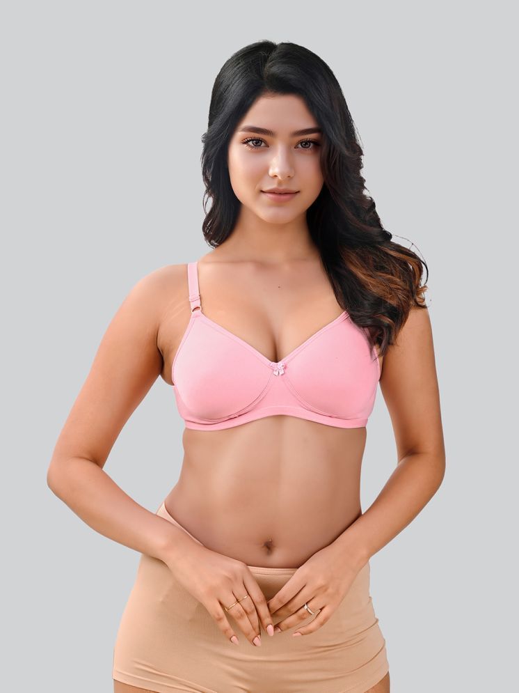     			lux venus Cotton Lightly Padded Women's Everyday Bra ( Rose Gold ) VEN_BRA171_ROS_1PC