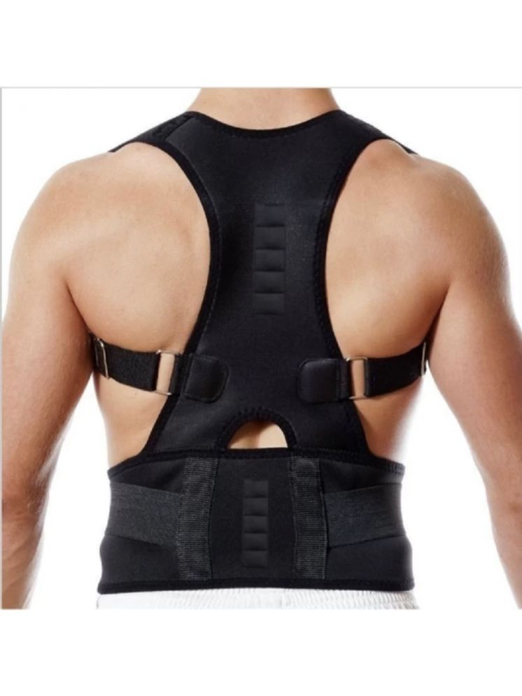     			Fitgo Black Back Support ( Pack of 1 )