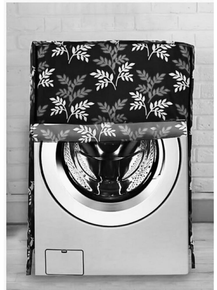     			GoCose Home Front Load Washing Machine Cover Compatiable For 5 kg,6 kg,7 kg,8 kg - Black