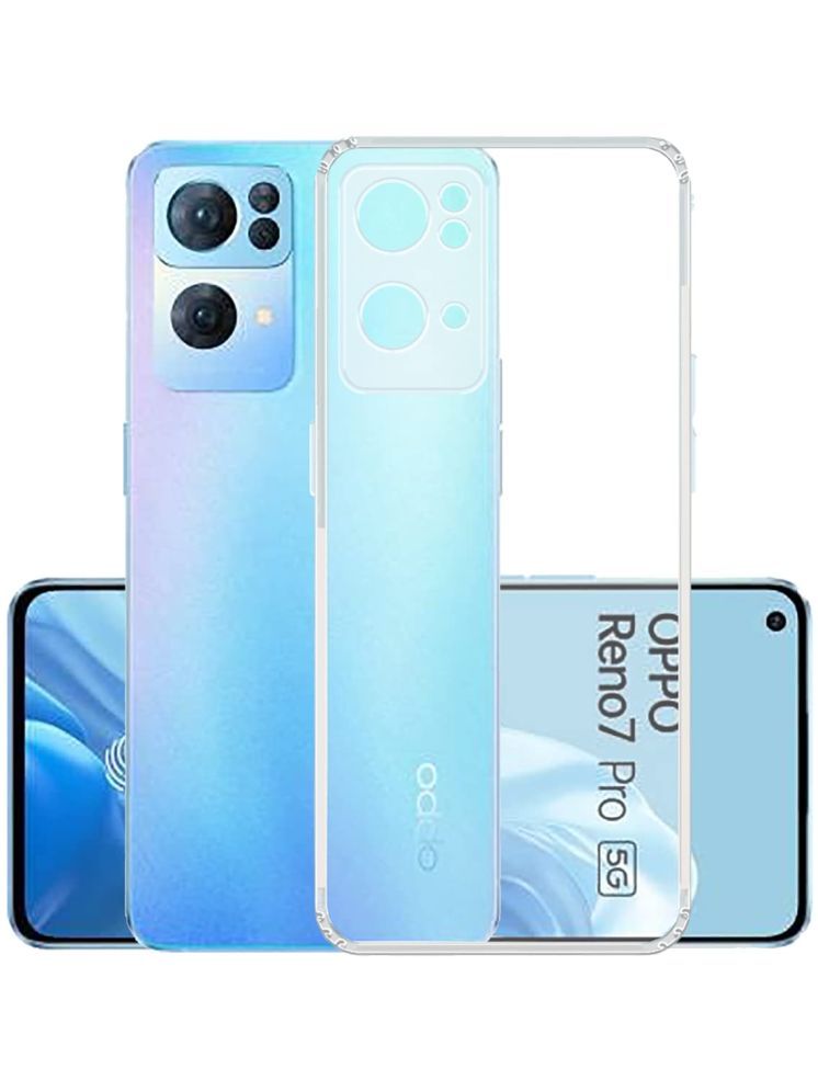     			Megha Star*** Plain Cases Compatible For Silicon OPPO RENO 7 PRO 5g ( Pack of 1 )