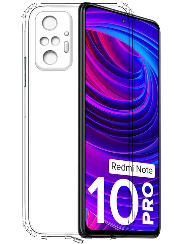     			Megha Star*** Plain Cases Compatible For Silicon REDMI NOTE 10 PRO ( Pack of 1 )