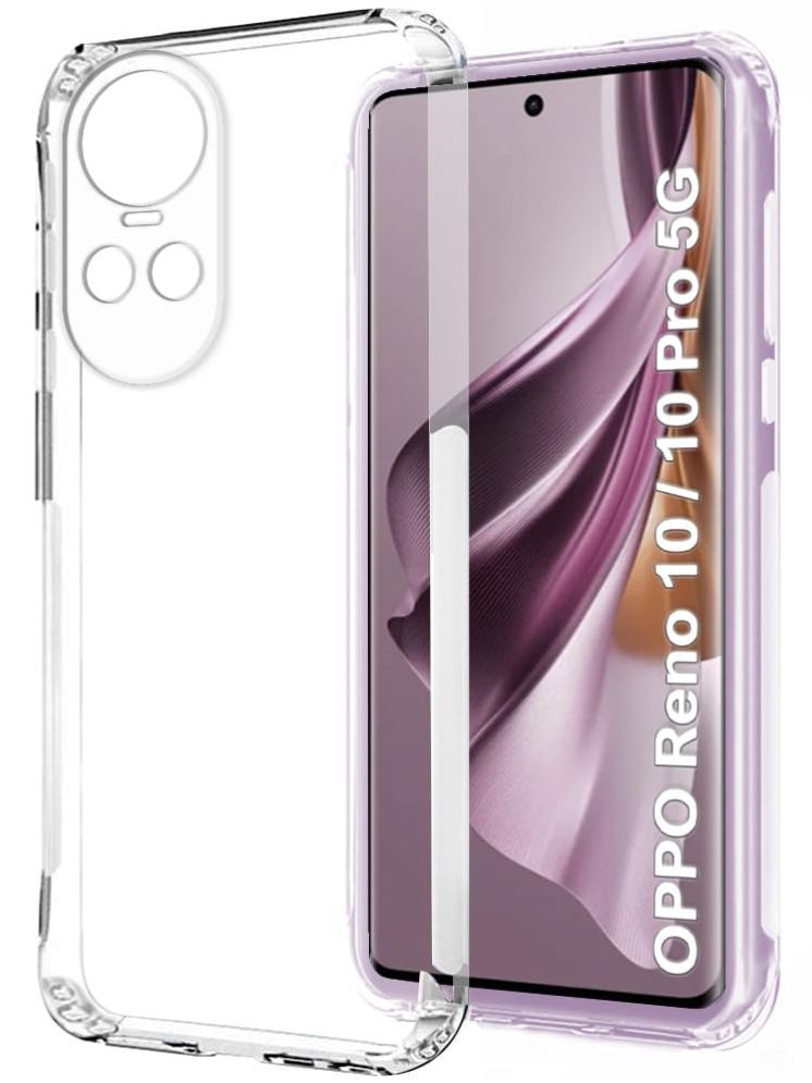     			Megha Star*** Plain Cases Compatible For Silicon OPPO RENO 10 5G ( Pack of 1 )