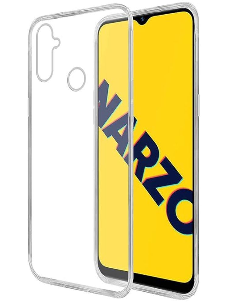     			Megha Star*** Plain Cases Compatible For Silicon REALME NARZO 10A ( Pack of 1 )