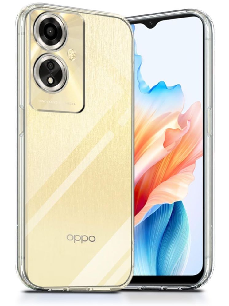     			Megha Star*** Plain Cases Compatible For Silicon OPPO A59 5G ( Pack of 1 )