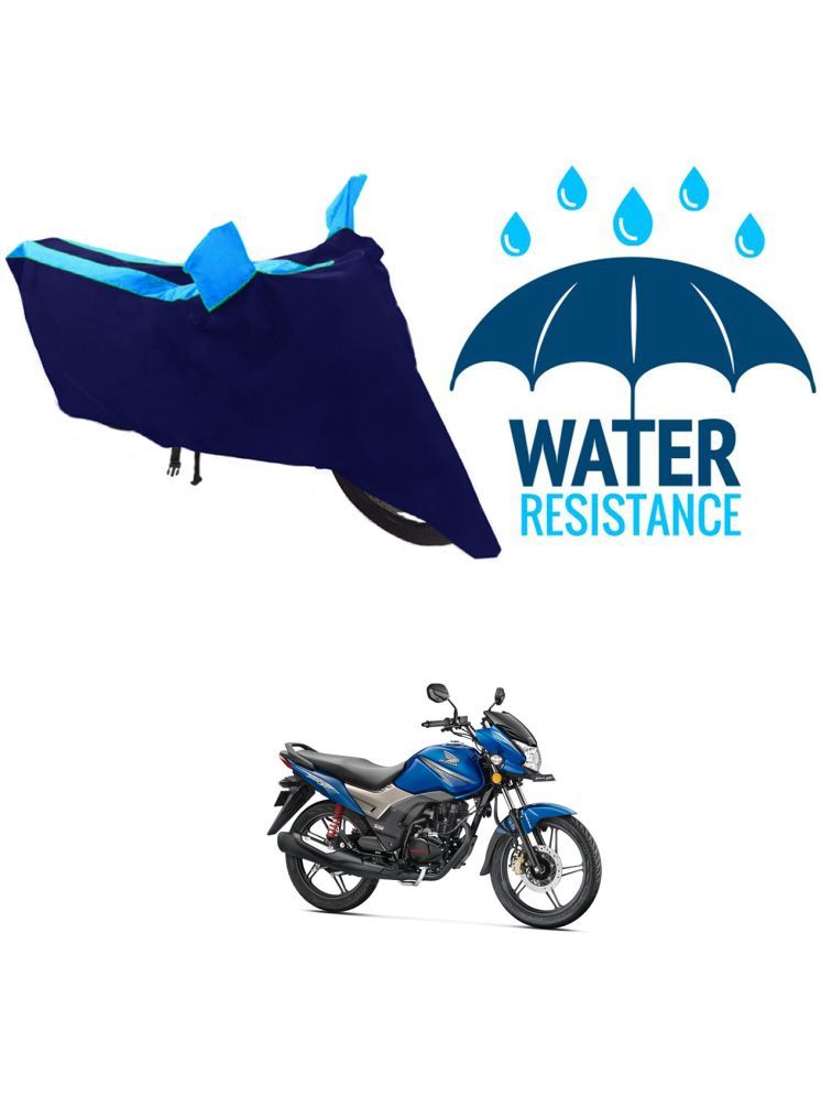     			RONISH Bike Body Cover for Honda CB 125 Shine SP ( Pack of 1 ) , Blue