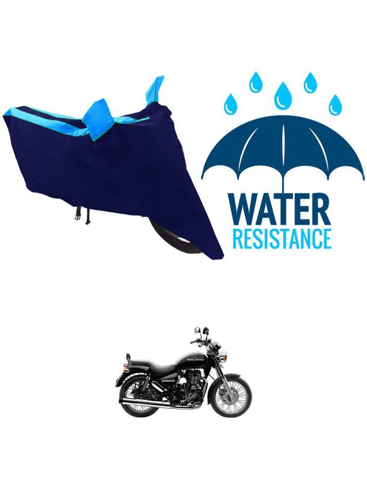     			RONISH Bike Body Cover for Royal Enfield Thunderbird 500 ( Pack of 1 ) , Blue