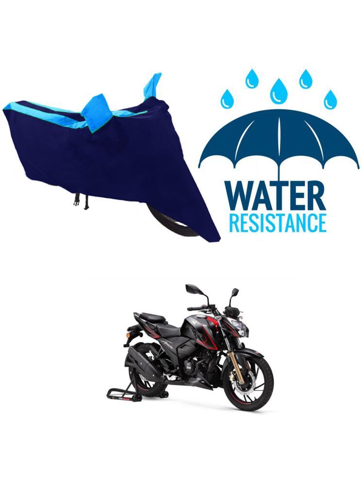     			RONISH Bike Body Cover for TVS Apache RTR 160 ( Pack of 1 ) , Blue