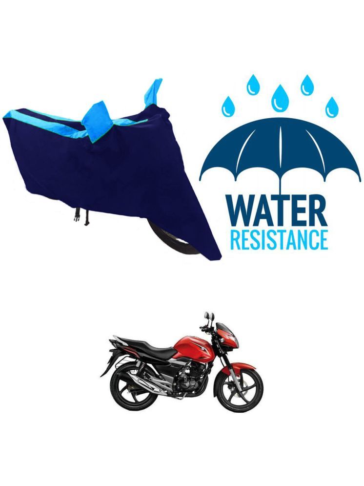     			RONISH Bike Body Cover for Suzuki GS 150R ( Pack of 1 ) , Blue