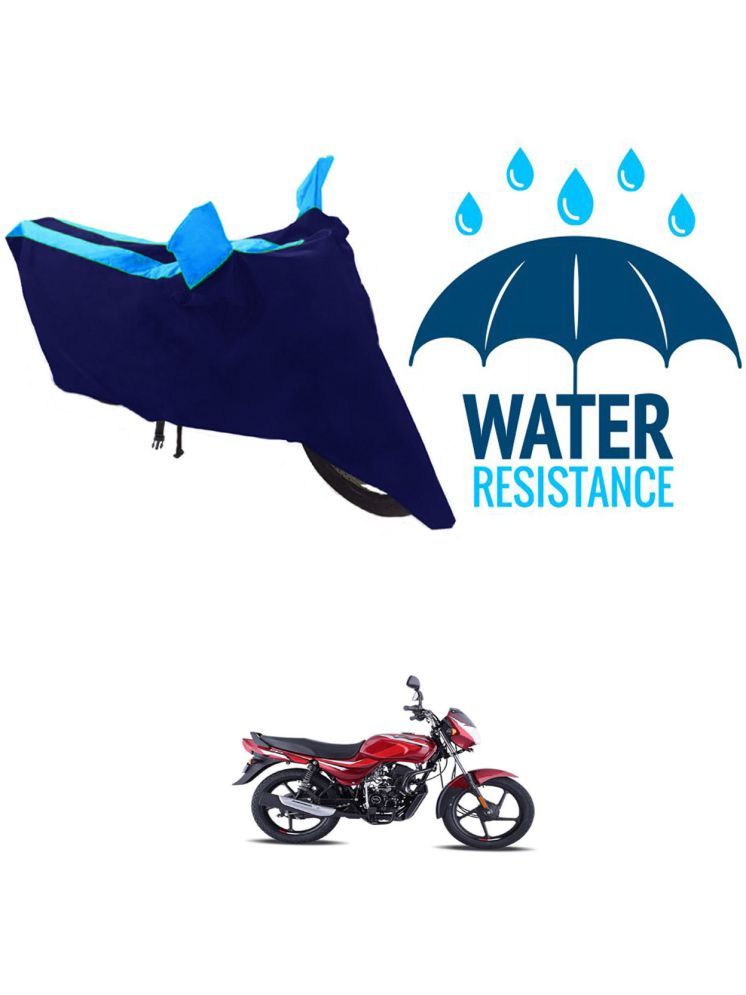     			RONISH Bike Body Cover for Bajaj CT 100 ( Pack of 1 ) , Blue