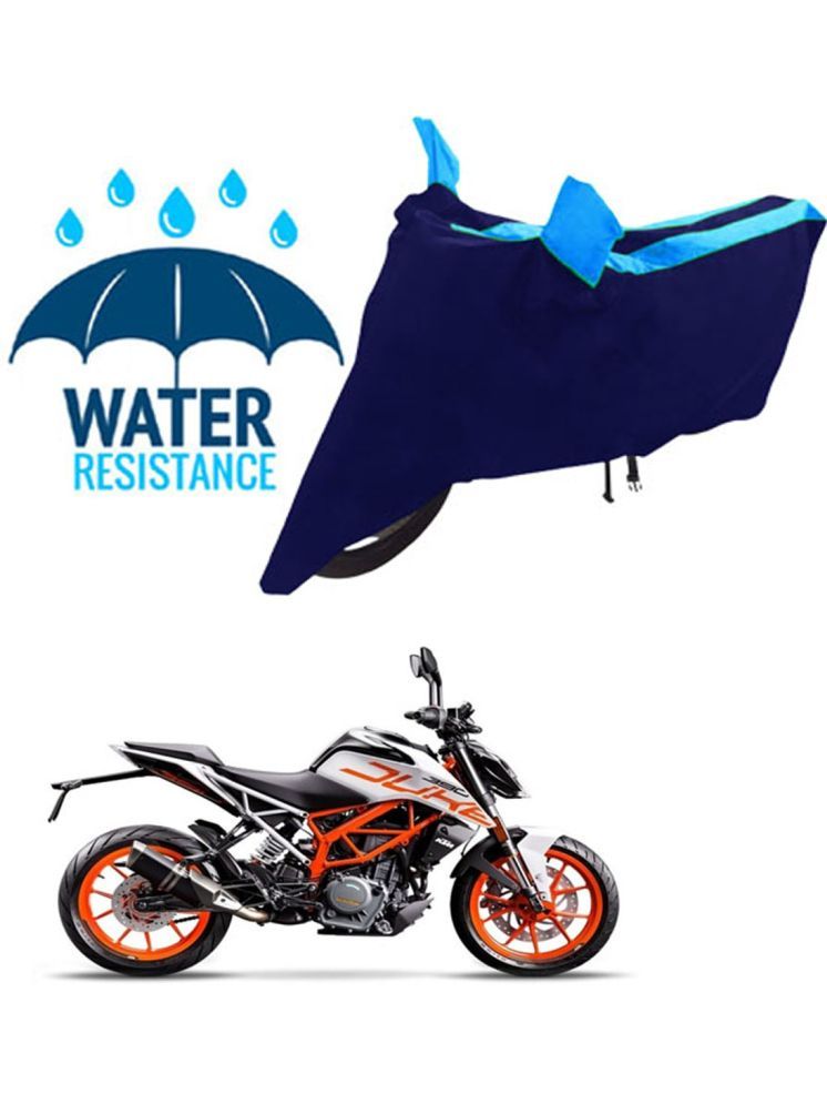     			RONISH Bike Body Cover for KTM Duke 390 ( Pack of 1 ) , Blue