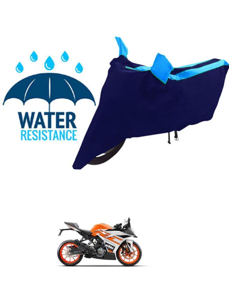     			RONISH Bike Body Cover for KTM RC 200 ( Pack of 1 ) , Blue