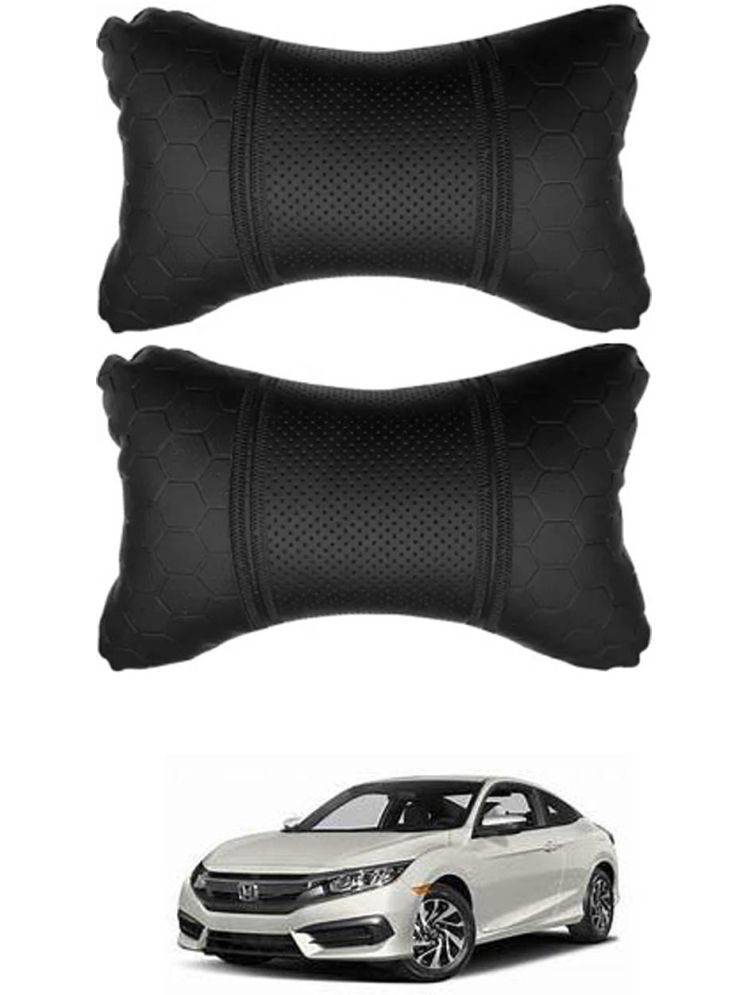     			RONISH Neck Cushions Set of 2 Black