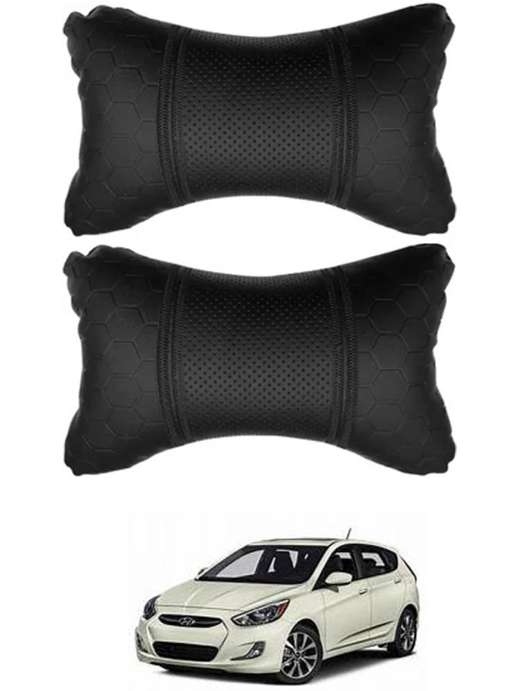     			RONISH Neck Cushions Set of 2 Black