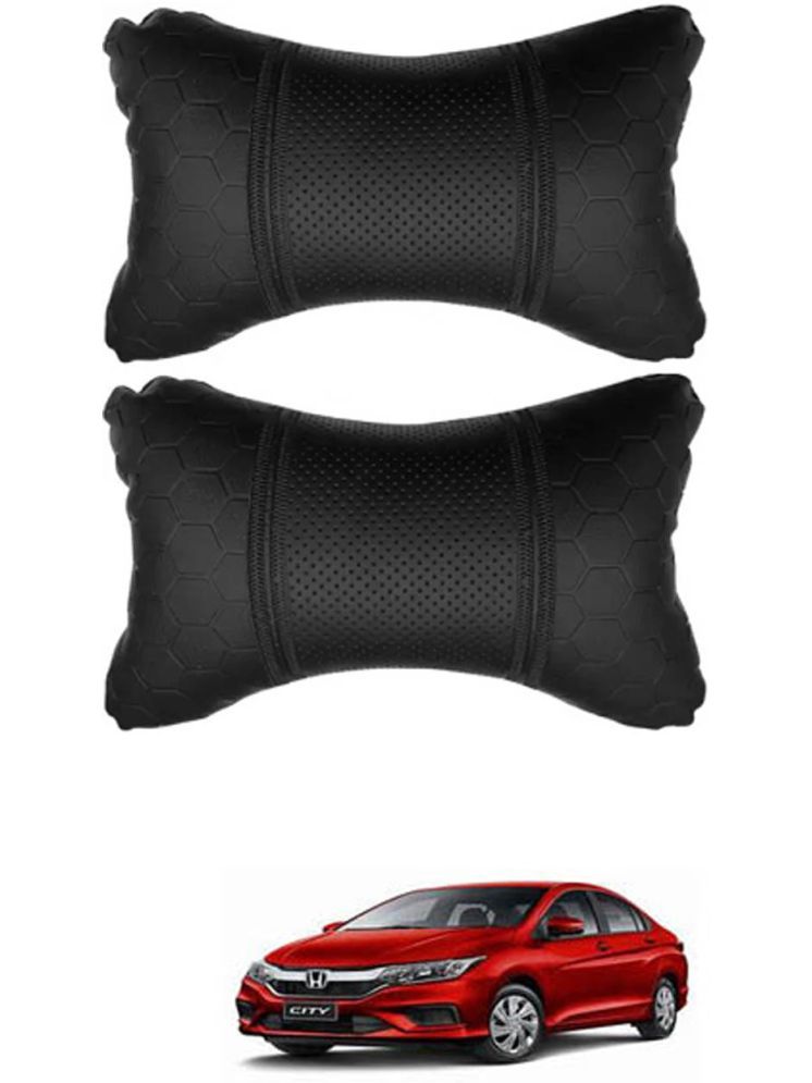     			RONISH Neck Cushions Set of 2 Black