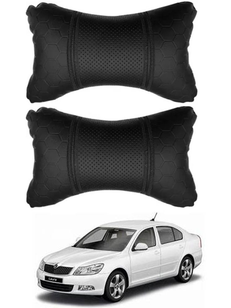     			RONISH Neck Cushions Set of 2 Black