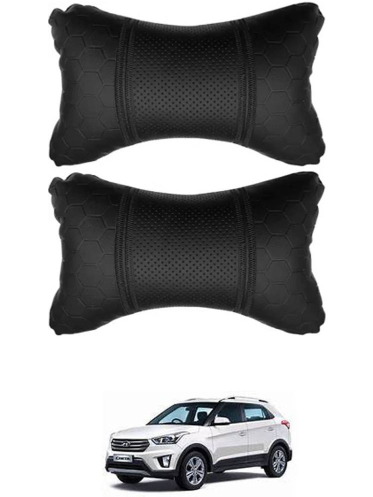     			RONISH Neck Cushions Set of 2 Black