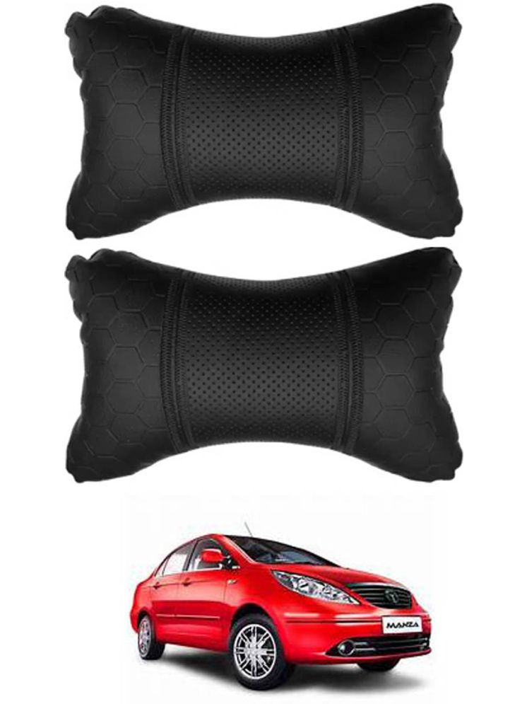     			RONISH Neck Cushions Set of 2 Black