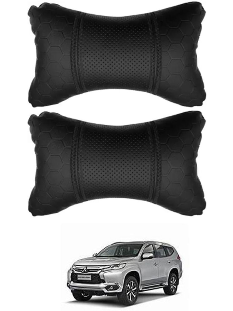     			RONISH Neck Cushions Set of 2 Black