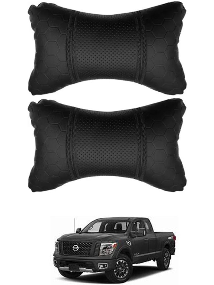     			RONISH Neck Cushions Set of 2 Black