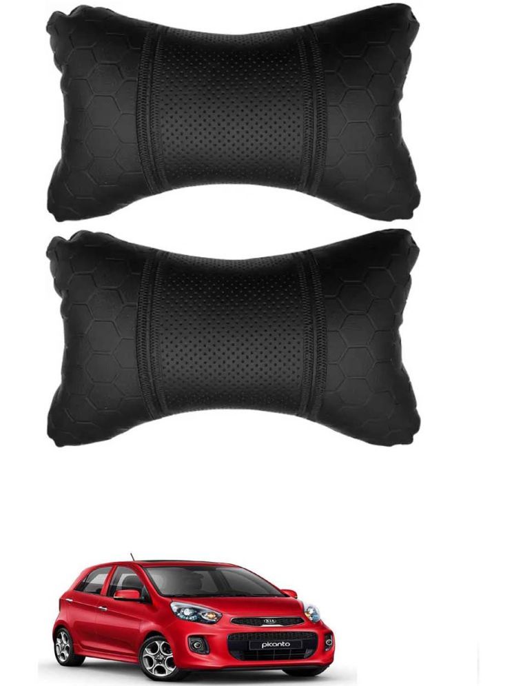     			RONISH Neck Cushions Set of 2 Black