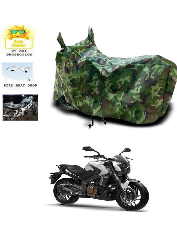     			RONISH Bike Body Cover for Bajaj Dominar 400 ( Pack of 1 ) , Multicolour