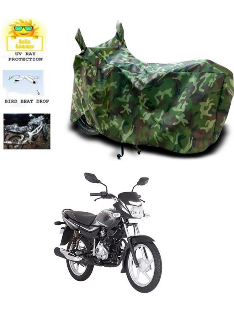     			RONISH Bike Body Cover for Bajaj Platina 125 ( Pack of 1 ) , Multicolour