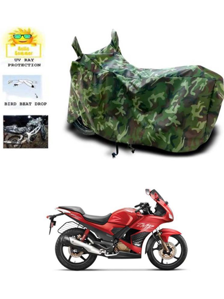     			RONISH Bike Body Cover for Hero Karizma ZMR ( Pack of 1 ) , Multicolour