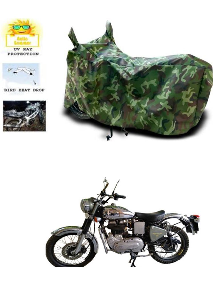     			RONISH Bike Body Cover for Royal Enfield Machismo 500 ( Pack of 1 ) , Multicolour