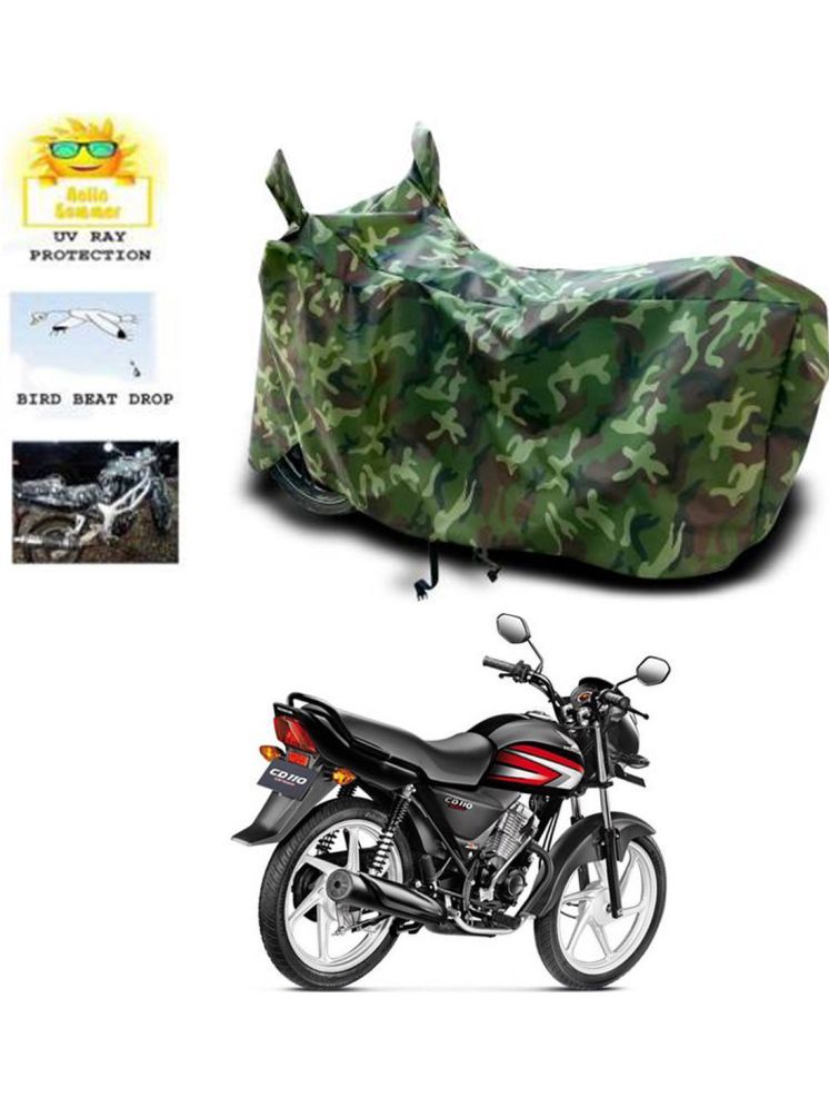     			RONISH Bike Body Cover for Honda CD 110 Dream ( Pack of 1 ) , Multicolour